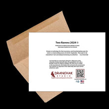 Load image into Gallery viewer, Two Ravens ~ Card