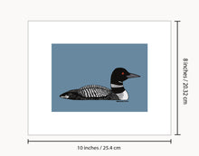 Load image into Gallery viewer, Loon ~ Ready to frame