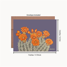Load image into Gallery viewer, Claret Cup Hegeghog ~ Card