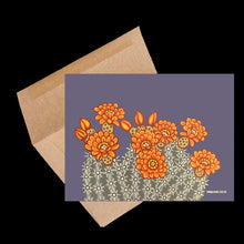 Load image into Gallery viewer, Claret Cup Hegeghog ~ Card