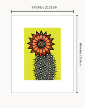Load image into Gallery viewer, Cactus Flower #79 ~ Ready to Frame