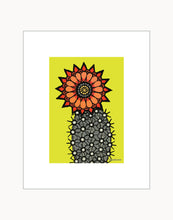 Load image into Gallery viewer, Cactus Flower #79 ~ Ready to Frame