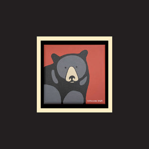 Black bear #139 - Original  6"x6"