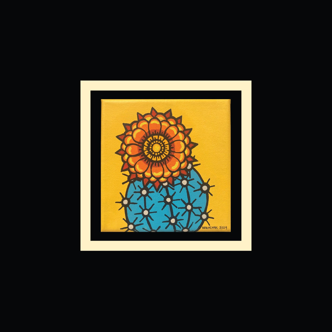 Cactus Flower #57 - Original  6
