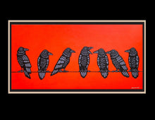 Load image into Gallery viewer, Seven Ravens - Original  18"x36"