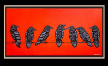 Load image into Gallery viewer, Seven Ravens - Original 18"x36"