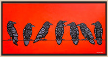 Load image into Gallery viewer, Seven Ravens - Original  18"x36"