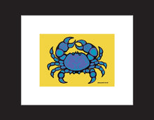 Load image into Gallery viewer, Blue Crab - Ready to frame

