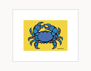 Blue Crab - Ready to frame