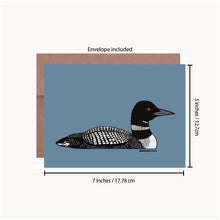 Load image into Gallery viewer, Loon ~ Card
