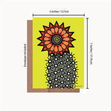 Load image into Gallery viewer, Cactus Flower #79 ~ Card
