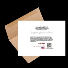 Load image into Gallery viewer, Sandpiper ~ Card
