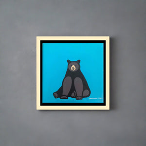 Black bear #115 - Original  6"x6"