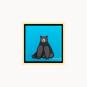 Black bear #115 - Original  6"x6"