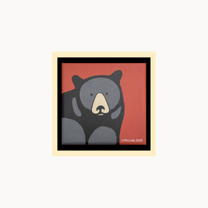 Black bear #139 - Original  6"x6"