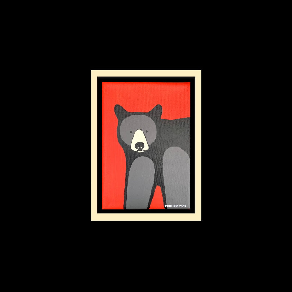 Black bear #151 - Original  5