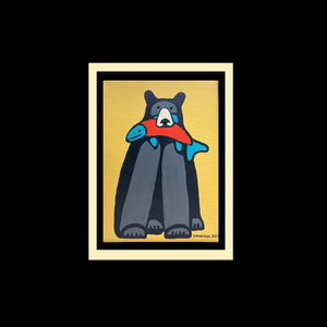 Black Bear 222 - Original  5"x7"