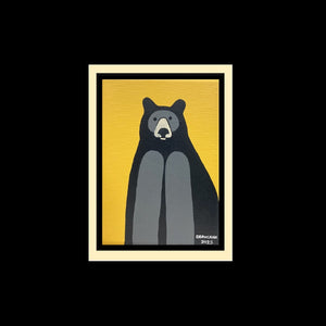 Black bear 223 - Original 5"x7"