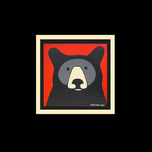 Black Bear 232 - Original 6"x6"