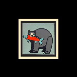 Black Bear 250 - Original 6"x6"