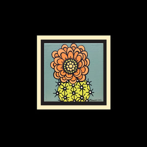 Cactus flower 110 - Original 6"x6"