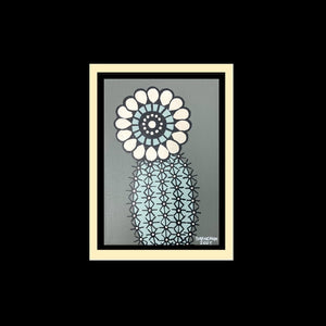 Cactus Flower 130 - Original 5"x7"
