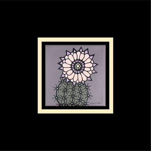 Cactus Flower #40 - Original  6"x6"