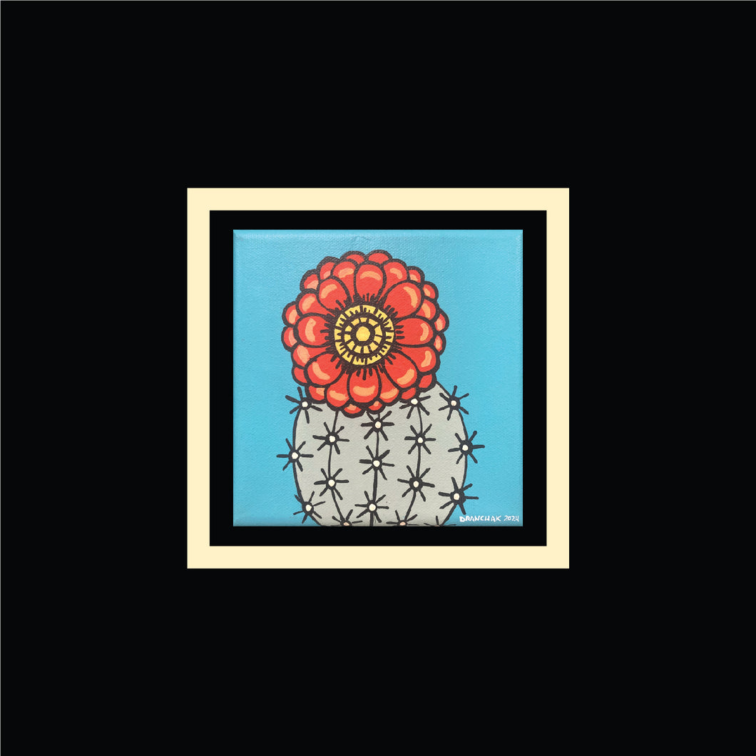 Cactus Flower #54 - Original  6