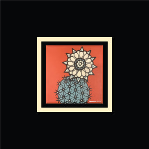Cactus Flower #55 - Original  6"x6"
