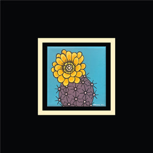 Cactus Flower #58 - Original  6"x6"