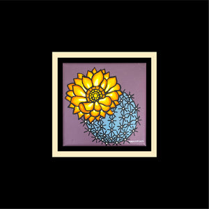 Cactus Flower #59 - Original  6"x6"