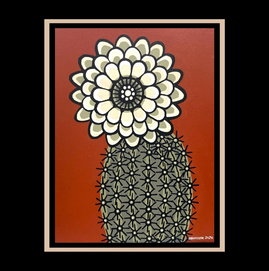 Cactus flower 81 - Original 12
