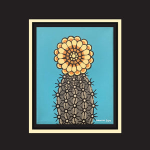 Cactus flower 95 - Original 8"x10"