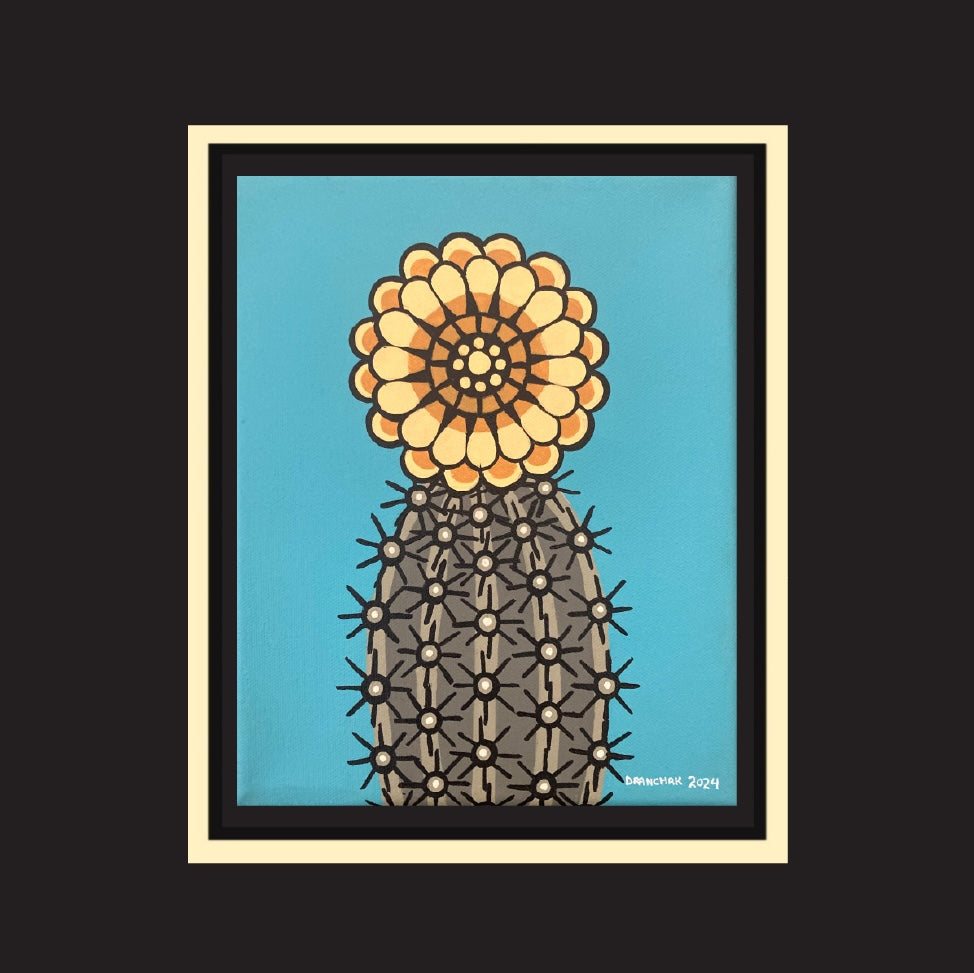 Cactus flower 95 - Original 8