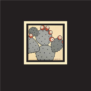 Prickly Pear #90 - Original  6"x6"