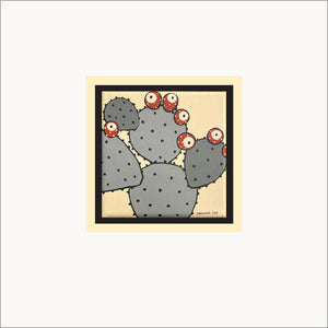 Prickly Pear #90 - Original  6"x6"