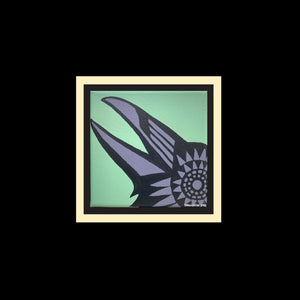 Raven 128 - Original 6"x6"