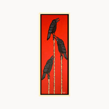 Load image into Gallery viewer, Raven #72 ~ Original  8&quot;x24&quot;
