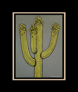 Saguaro #113 - Original 12"x16"