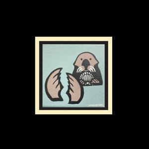 Sea Otter 26 - Original 6"x6"