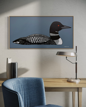 Load image into Gallery viewer, Loon 1 - Original - 18"x36"
