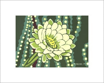 Moonflower ~ Ready to frame - Dranchak Studio