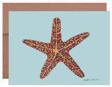Load image into Gallery viewer, Starfish ~ Card - Dranchak Studio
