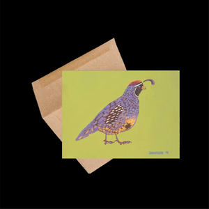 Gambel's Quail ~ Card